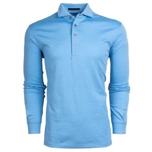 Greyson Omaha Long Sleeve Polo Medium